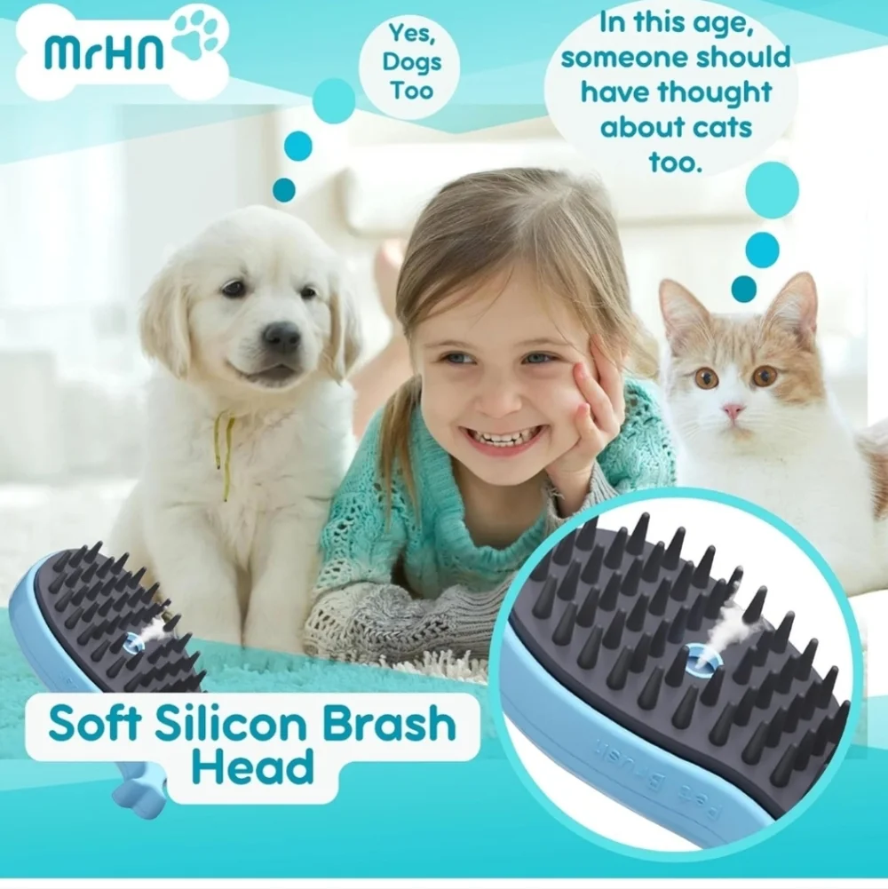Steam Pet Brush 3 in 1